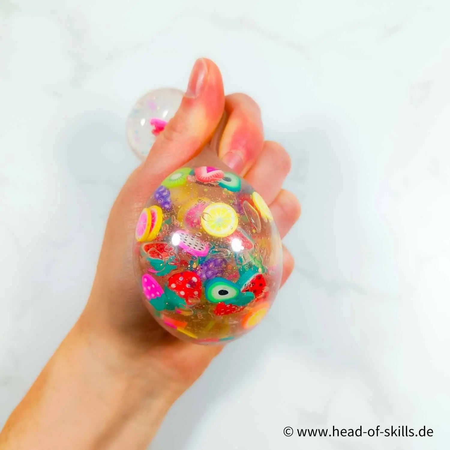 Tutti Frutti Squishy Quetsch Ball Obilo