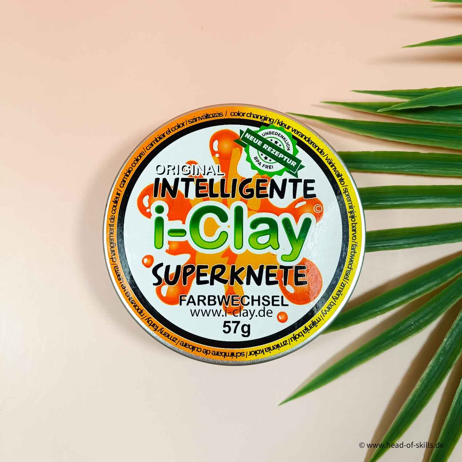 i-Clay Intelligente Superknete Farbwechselnd