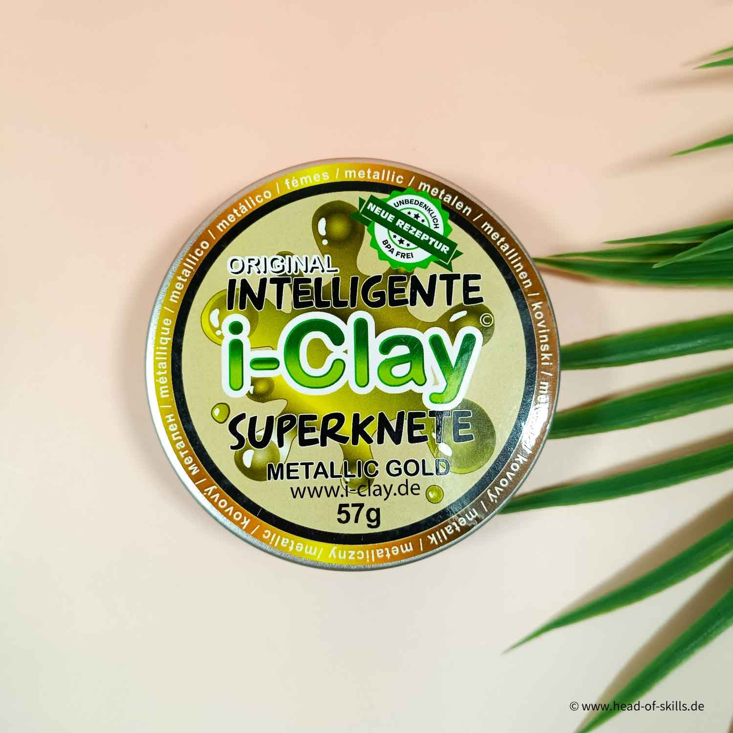 i-Clay Intelligente Superknete Metallic